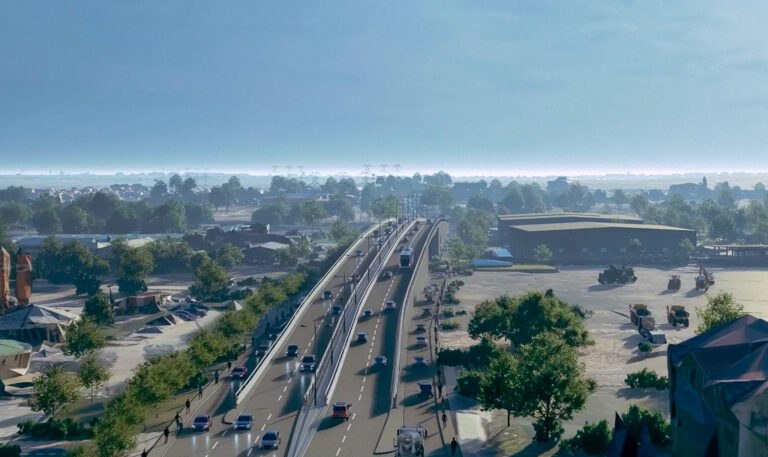 Încep lucrările la pasajul rutier de pe Centura Oradea, necesar în proiectul Tram-tren