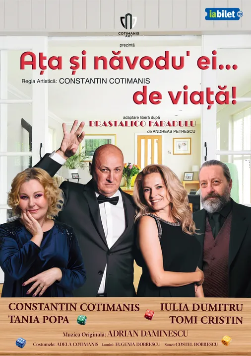 Spectacol de teatru „Brastalico Fabaduru sau Ața și năvodu’ ei… de viață!”, la Casa de Cultură