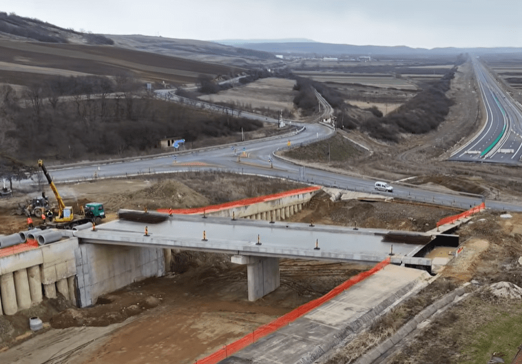 Autostrada Transilvania prinde viteză. Erbașu a reluat lucrările pe tronsonul Suplacu de Barcău – Chiribiș (Foto/Video)