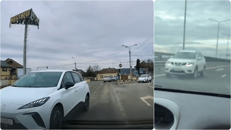 VIDEO | Șoferi filmați conducând pe contrasens în Oradea
