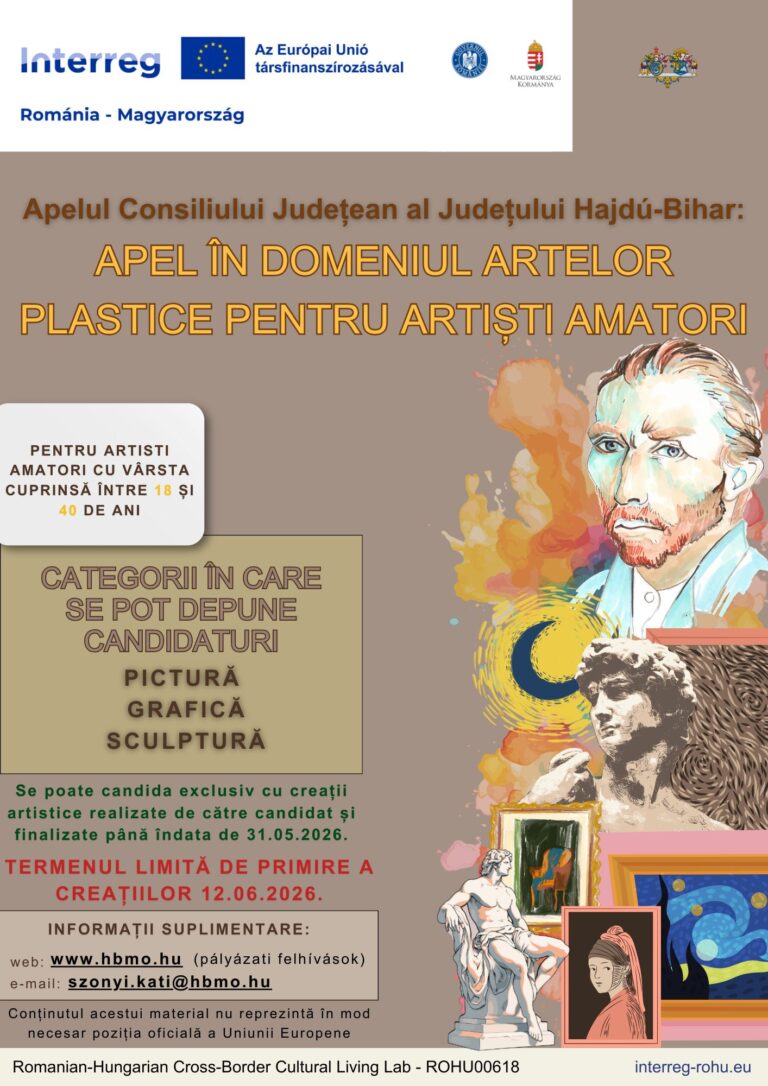 Concurs pentru artiști amatori din Bihor și Hajdú-Bihar