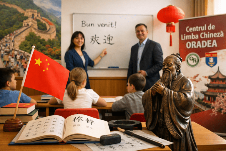 Oradea deschide poarta spre China. Centru nou pentru limba chineză și cultură asiatică în școlile din oraș