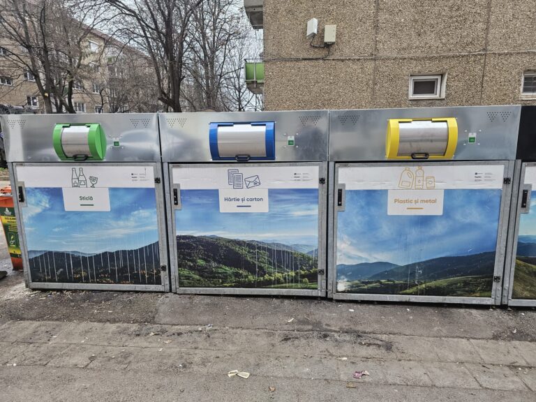 Oradea modernizează insulele ecologice digitalizate