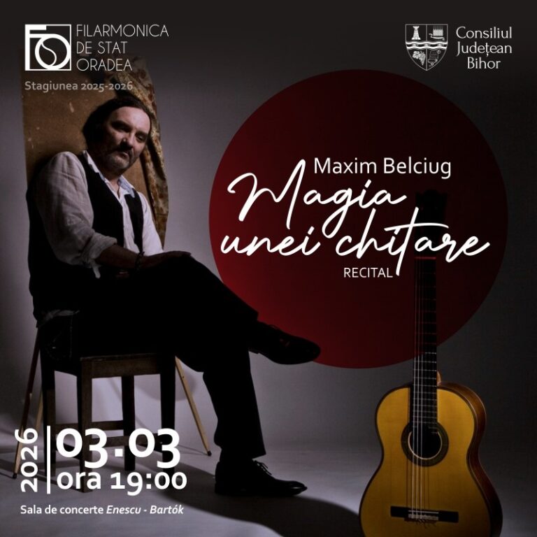 „Magia unei chitare”, la Filarmonica de Stat din Oradea