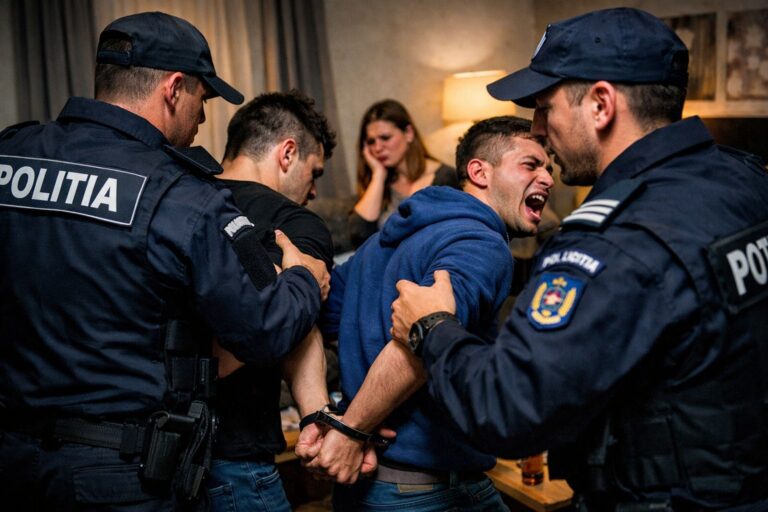 Scandal în Oradea. Polițiștii au intervenit după ce patru tineri s-au bătut într-un apartament