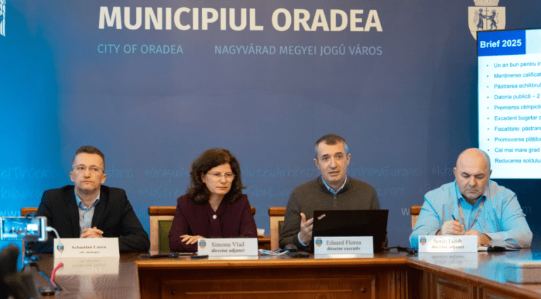 Municipiul Oradea a depășit un miliard de lei. Banii au fost investiți în 2025