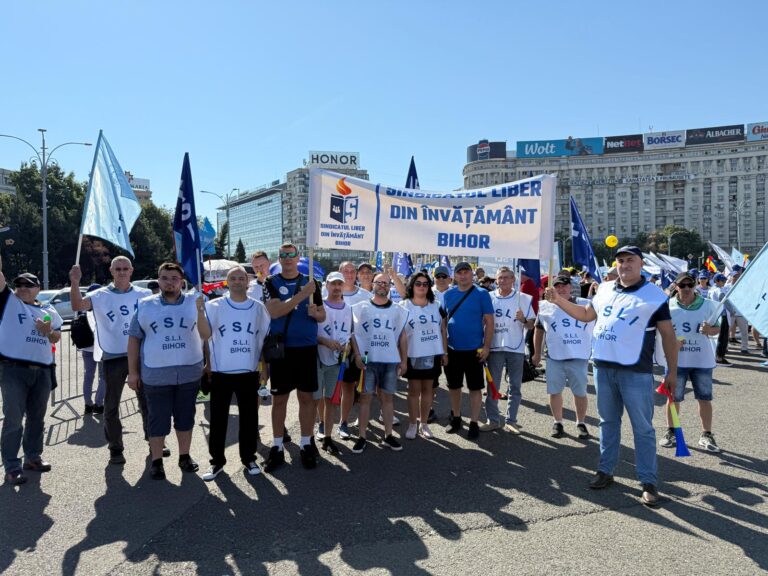 Sindicatele din Educație ies în stradă. Vezi de ce vor protesta în fața Palatului Cotroceni
