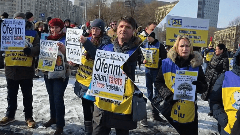 Un nou protest al profesorilor: Grevă generală, medii neîncheiate sau boicotarea examenelor!