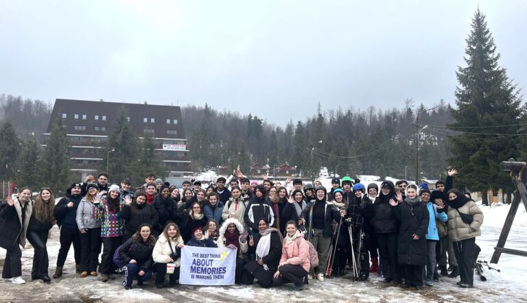Studenții Erasmus de la Universitatea din Oradea, o zi de neuitat la Stâna de Vale