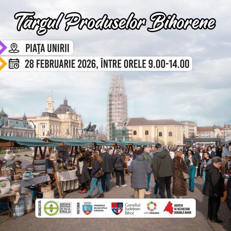 Produse locale, gust adevărat, la Târgul Produselor Bihorene