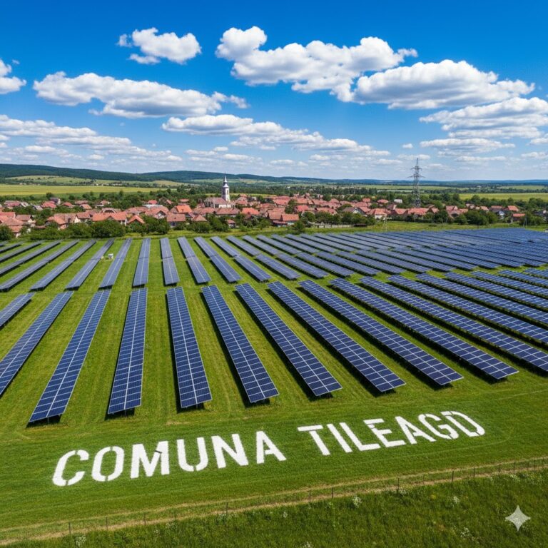 Revoluție verde în Tileagd. Primăria își produce singură energia și taie masiv din cheltuieli