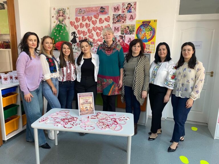 Primul atelier de mărgelit, la Grădinița cu Program Prelungit nr. 53 din Oradea