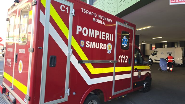 Două copile, de 11 și 15 ani, au ajuns la spital după accidente produse la câteva secunde distanță în Bihor