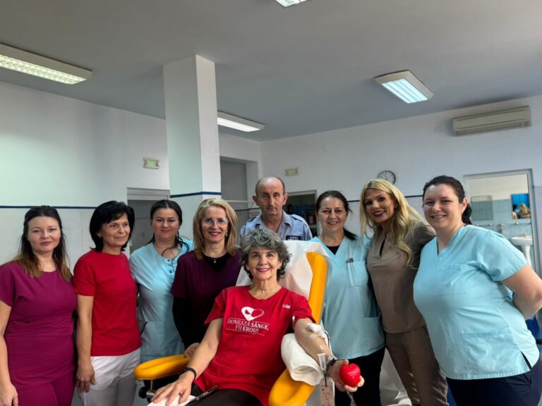 Colectă mobilă de sânge la Ștei. Donatorii sunt așteptați pe 11 martie