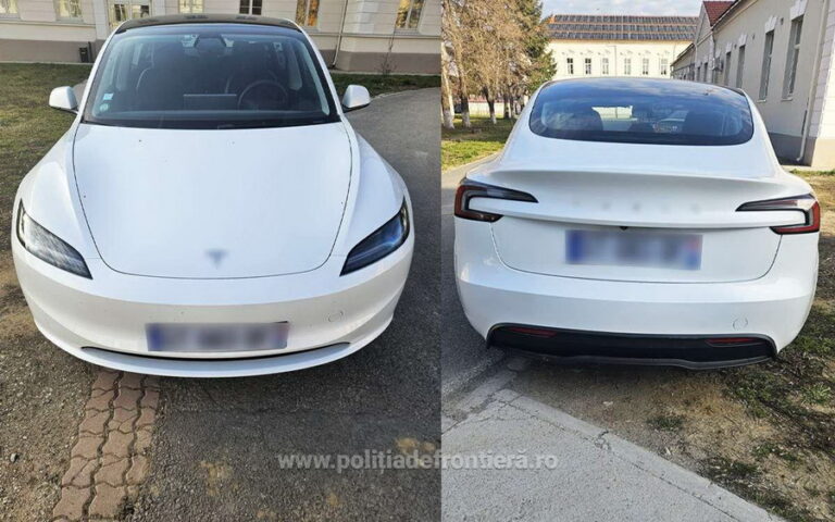 Mașină de 30.000 de euro, căutată de autoritățile din Franța, găsită la Oradea
