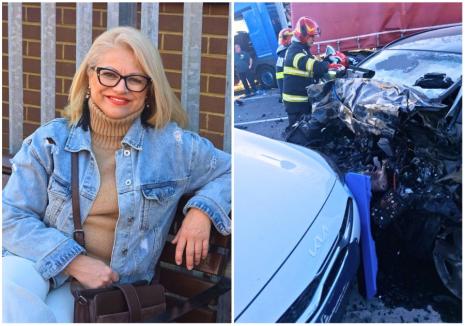 Care este starea victimelor accidentului de ieri de la Aușeu. Fetița de 14 ani, din nou în sala de operație. O cunoscută hairstilistă din Oradea a murit în accident
