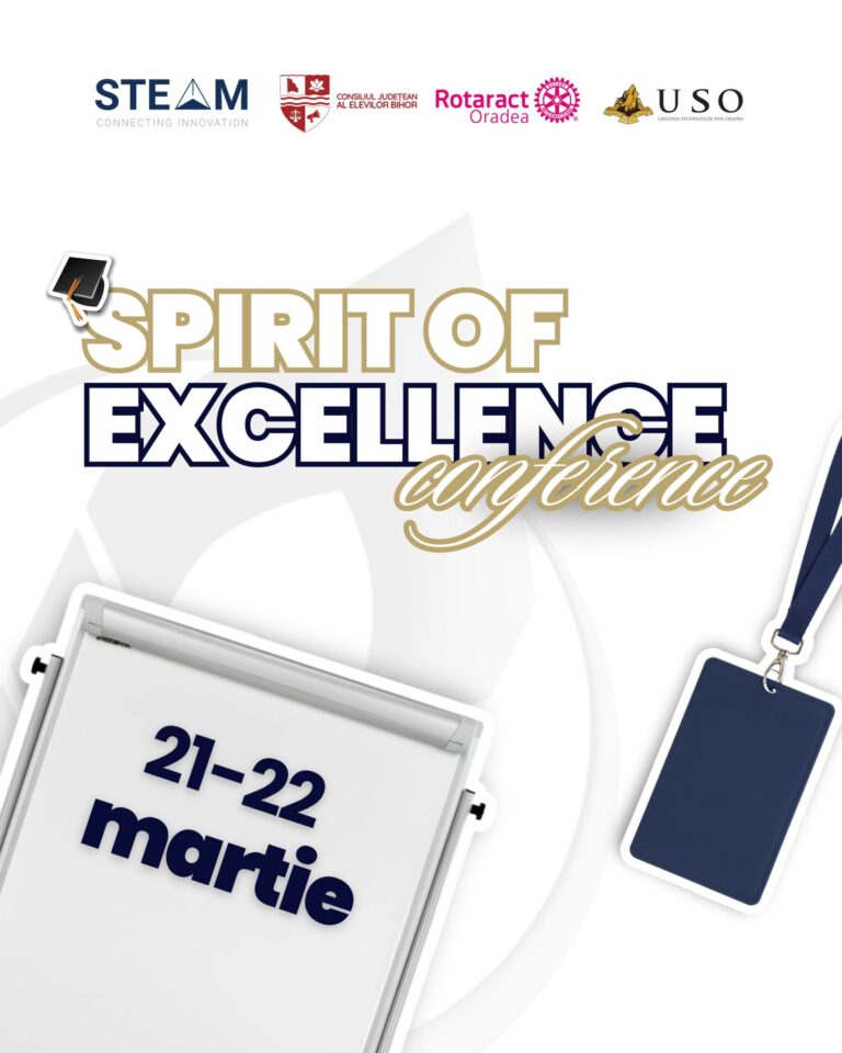 Vrei mai mult de la viitorul tău? „Spirit of Excellence 2026” te învață cum să începi