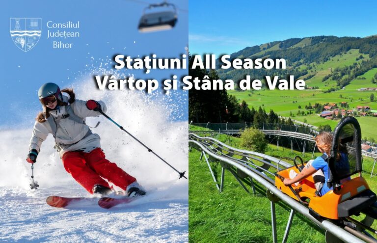 Vârtop și Stâna de Vale, stațiuni all-season