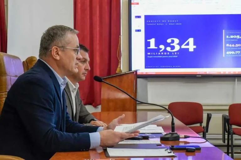 Buget de peste 1,34 miliarde de lei pentru dezvoltarea Județului Bihor în 2026