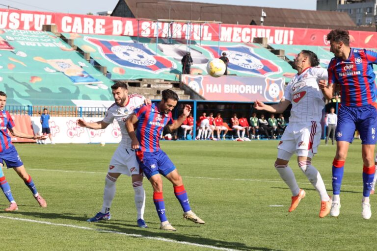 Victorie cu emoții pentru FC Bihor Oradea. 3-2 cu Sepsi OSK, pe „Iuliu Bodola”
