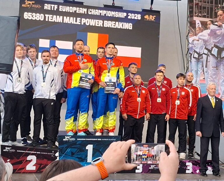 Polițist din Bihor, campion european la Taekwon-do ITF. A opta medalie de aur la rând