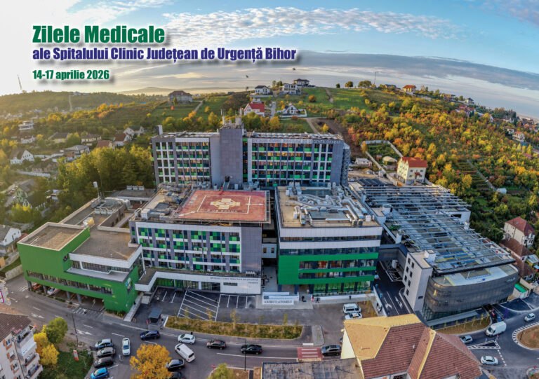 Zilele Medicale ale Spitalului Județean Bihor, între 14 și 17 aprilie 2026. Conferință dedicată celor 40 de ani de activitate