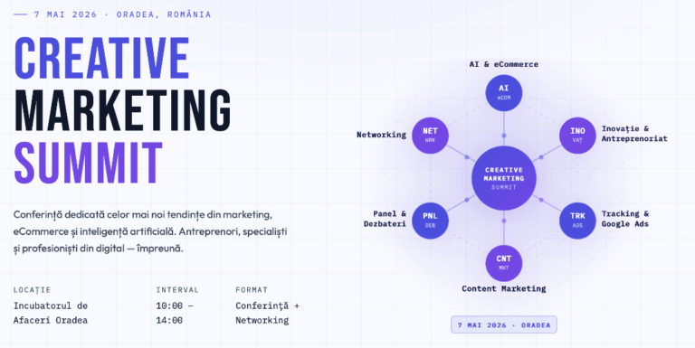 Oradea devine hub-ul marketingului digital. Conferință cu experți, AI și afaceri online