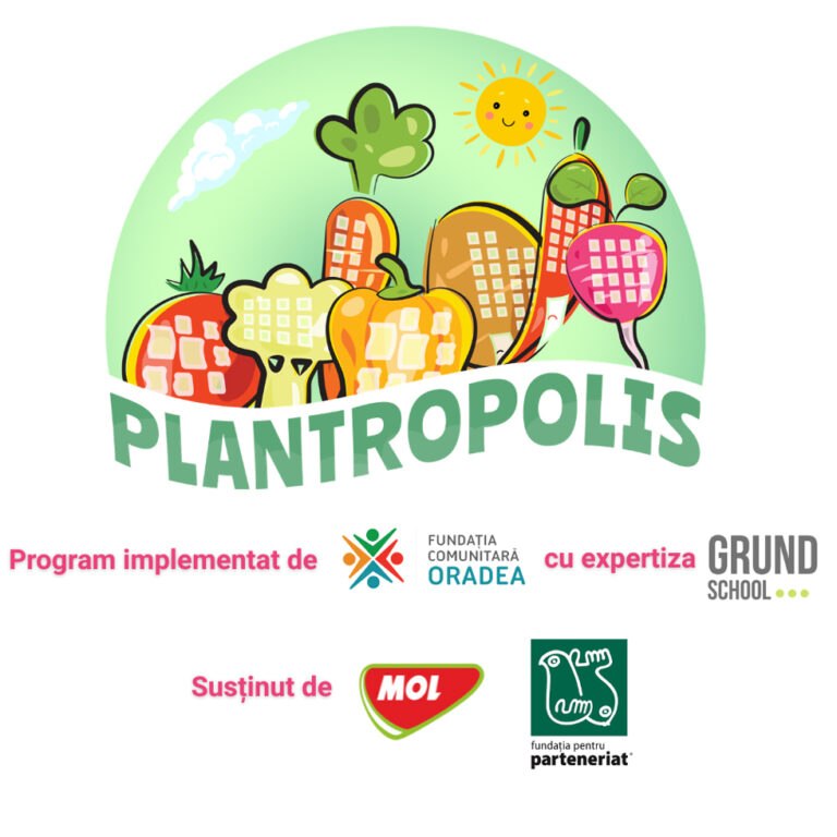 Curțile de beton ale școlilor din Oradea se transformă în grădini. Peste 500 de elevi învață să cultive hrană prin programul Plantropolis