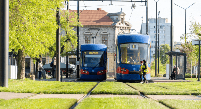 Circulația tramvaielor de pe linia 2 se schimbă timp de o săptămână. OTL anunță curse speciale între Ioșia și Aviatorilor
