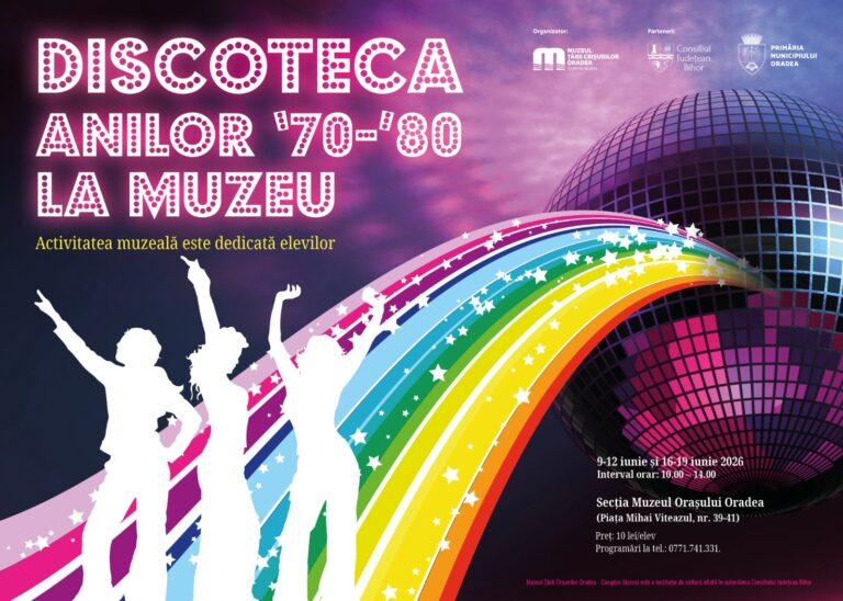 Petreceri de final de an școlar la muzeu: elevii intră în atmosfera anilor ’70–’80, cu muzică și stil din comunism
