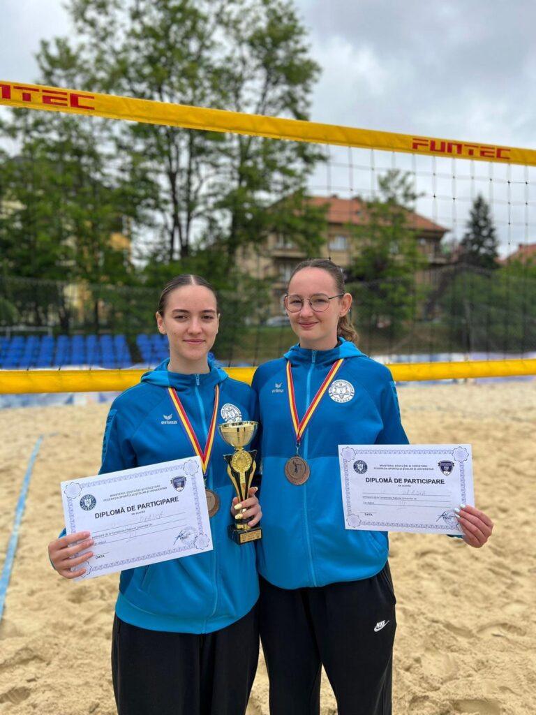 Bronz pentru Universitatea din Oradea la Campionatul Naționalul de Volei pe Nisip