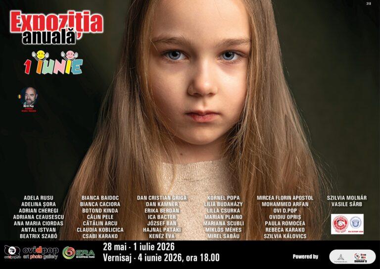 Chipul care oprește oamenii în loc. Expoziția care aduce la Oradea artiști și o poveste specială de Ziua Copilului