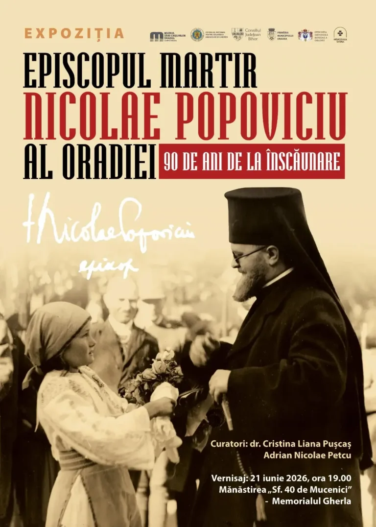 Expoziție itinerantă – „Episcopul martir Nicolae Popoviciu al Oradiei. 90 de ani de la înscăunare”