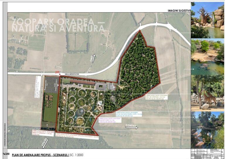 Grădina Zoologică din Oradea se mută la Sânmartin. Pădure de 53 de ha, 50 de milioane de euro și planuri mari pentru parc de aventură și complex de agrement