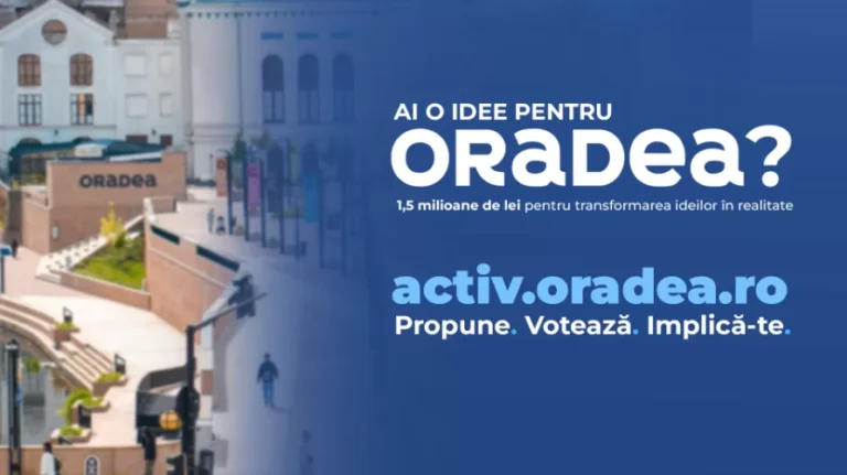 Duminică, ultima zi pentru depunerea proiectelor de bugetare participativă din Oradea