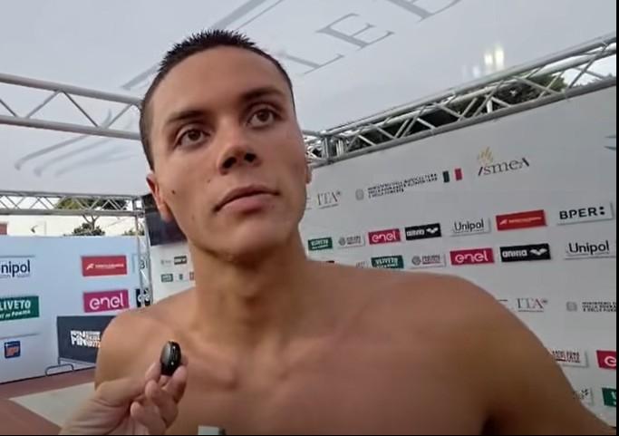 David Popovici a spulberat concurența la Roma. Victorie cu record în finala de 100 m liber