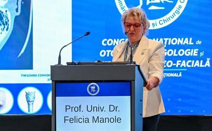 Doctorița Felicia Manole din Oradea, aleasă în conducerea Societății Române ORL