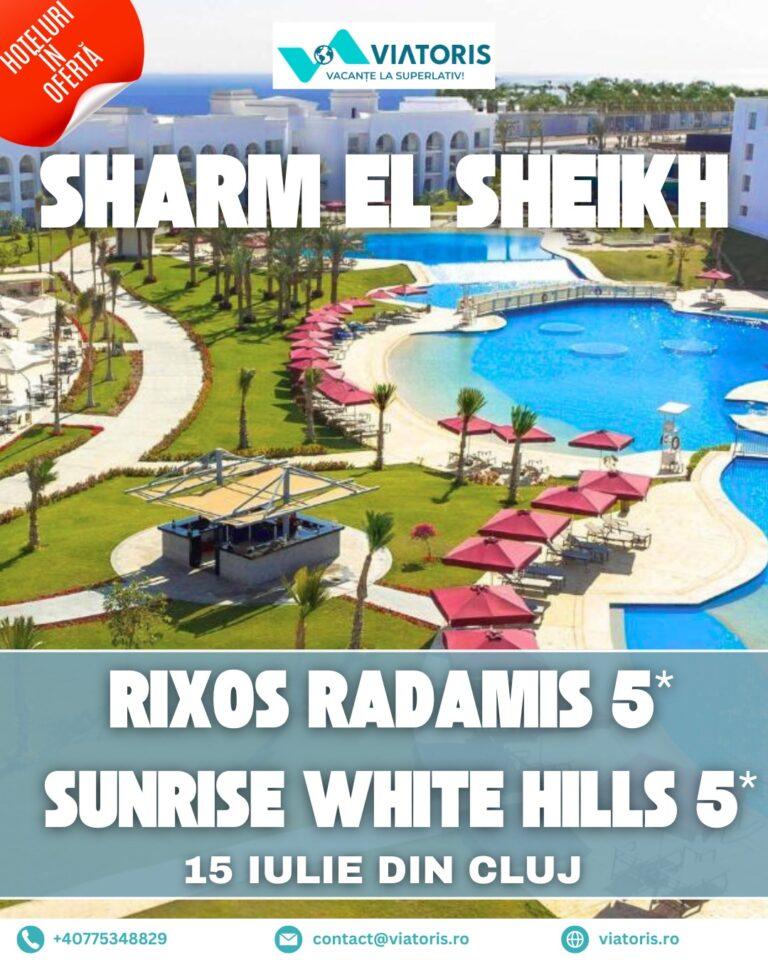 Viatoris lansează oferte pentru Sharm El Sheikh. Sejururi premium de la 2.400 de euro pentru două persoane