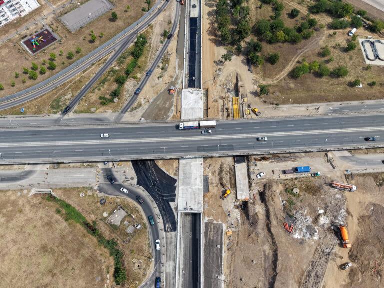 Pasajul subteran din zona Jumbo, plătit din bani europeni. Lucrările au ajuns la 70%, iar șantierul merge mai departe