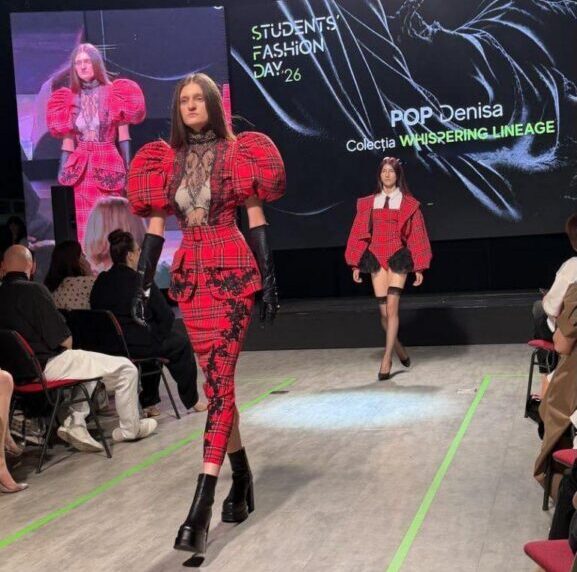 Studentă din Oradea, în lumina reflectoarelor la un mare festival internațional de modă. Colecția ei a impresionat specialiștii