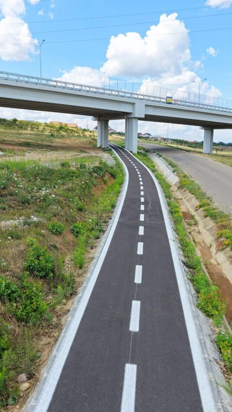 Încă 15 kilometri de piste de biciclete, construiți cu fonduri europene lângă Oradea