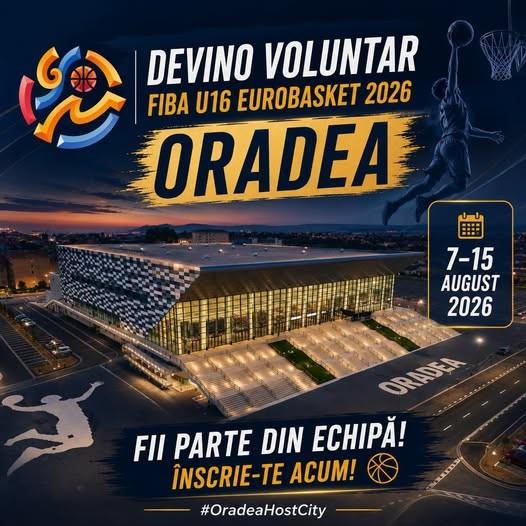 CMS Oradea caută voluntari pentru unul dintre cele mai mari evenimente sportive găzduite de oraș